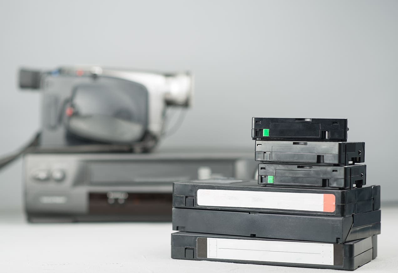 VHS tapes