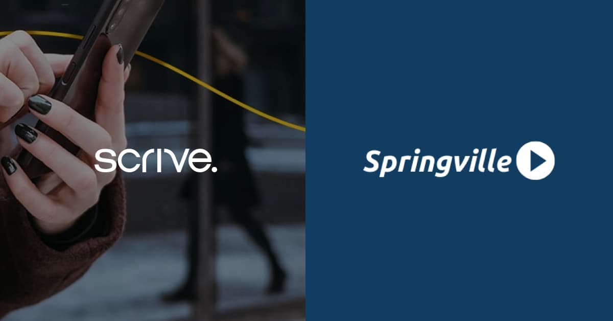 springville partnership with scrive