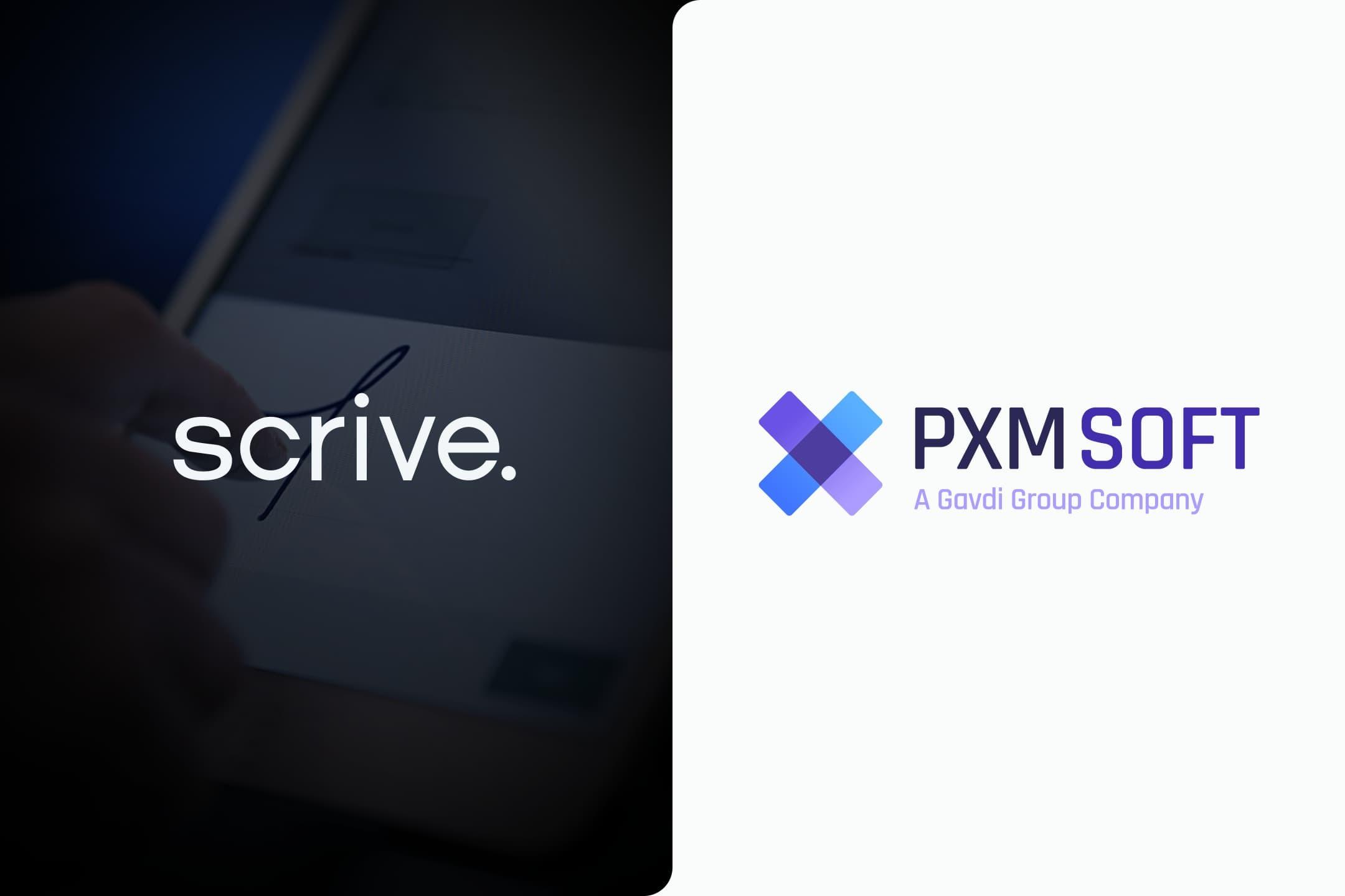 Scrive and PMX Soft