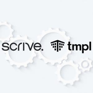 Tmpl and Scrive streamline the future of real estate with smart and flexible document signing