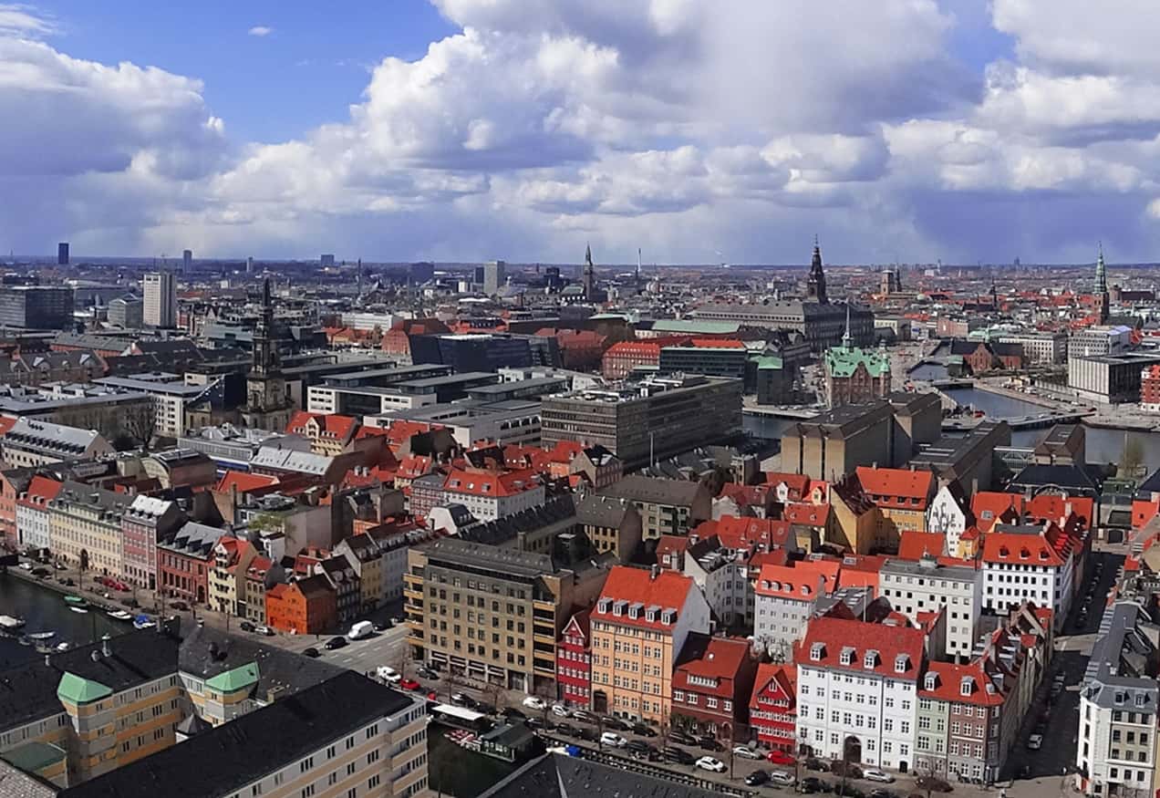 stockholm from the air