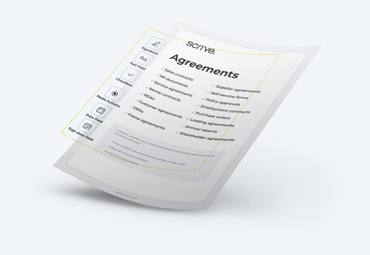 Agreement types